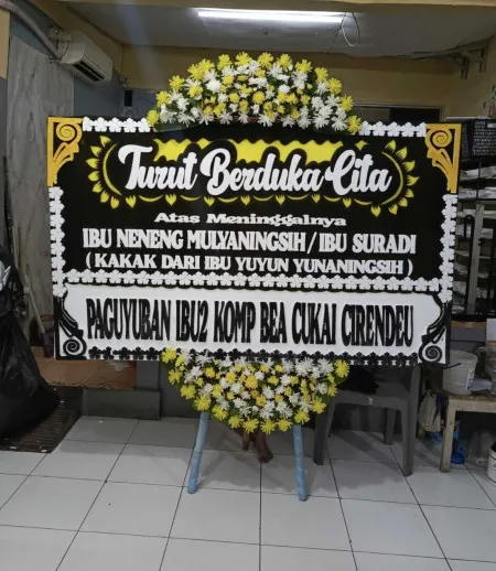 Papan Bunga Duka Batangan